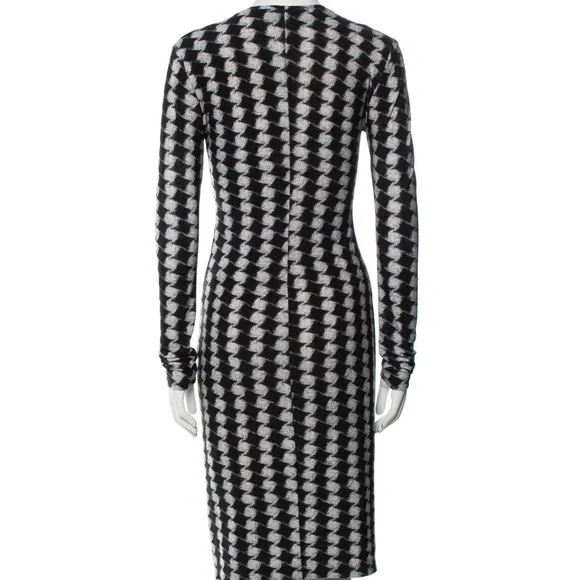 Norma Kamali Houndstooth Dress - Size XS - Picture 2 of 2